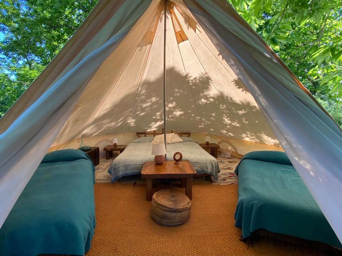 Podere Di Maggio - Glamping Tent 2 Santa Fiora Exteriör bild