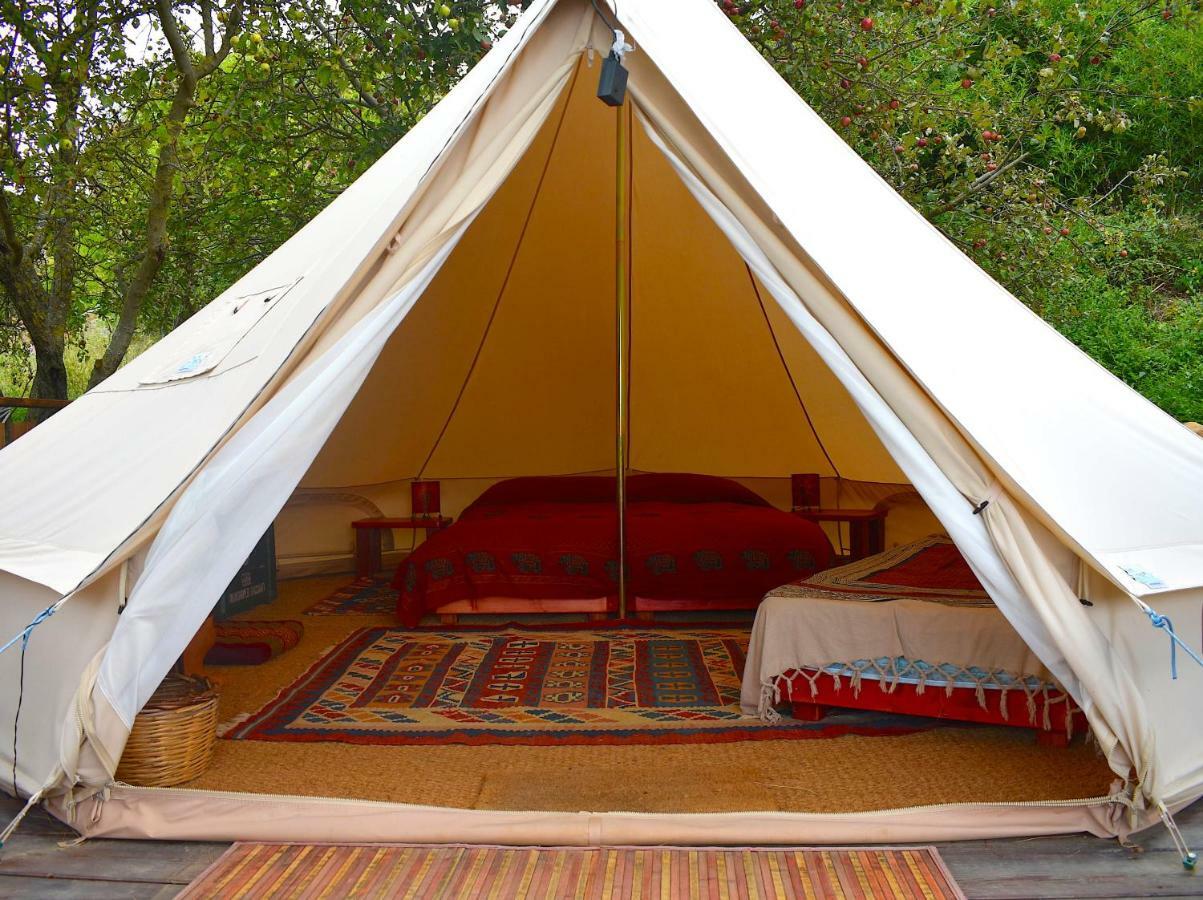 Podere Di Maggio - Glamping Tent 2 Santa Fiora Exteriör bild